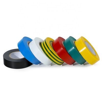 Customize Electric Fence Tape Pvc Rubber Adhesive Electrical Insulation Roll Pvc Electric Tape